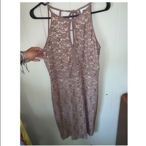 sparkly lace homecoming dress